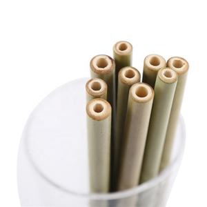 Pailles en bambou réutilisables, écologiques, en bois naturel, achat en gros (10-20 cm) - Product Image 4