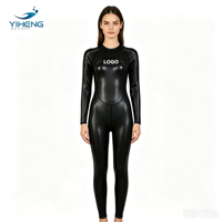 Combinaison de plongée et de surf en néoprène lisse à fermeture éclair dorsale, épaisseur 3 mm, manches longues, pour triathlon, plongée libre, planche à pagaie, homme