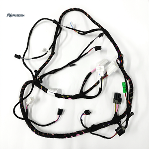 Rangkaian Kabel Utama Bodi Otomotif Multi-Cabang 8+ Sirkuit Kabel Kendaraan Kustom Pabrik OEM 12V 24V - Product Image 2