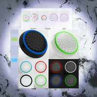 C1 pour PS5 et PS4, manettes analogiques, poignées en silicone pour manettes de jeu, accessoires pour les contrôleurs Sony PlayStation 5 et 4
