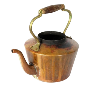 Hervidor de agua con mango decorativo de Metal para servir café, tetera para servir té y café, hervidor de último diseño hecho en La India - Product Image 5