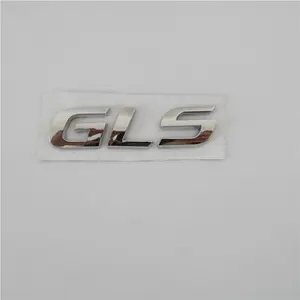 定制铬GLS装修数字字母汽车徽章徽章贴纸