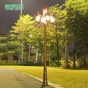 Lámpara de poste de aluminio para la instalación de proyectos, farola de alta clasificación para parque al aire libre - Product Image 5