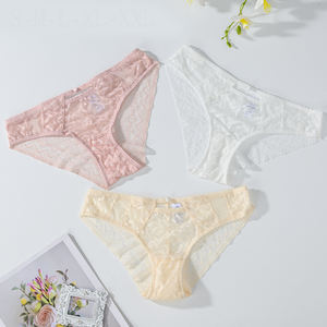 Groothandel Evenyoung Romantisch Nieuw Bloemenkant Door Middel Van Voile Hipster Slipje Ondergoed Tienermeisjes In T Back Slipje Hipster Slips - Product Image 6