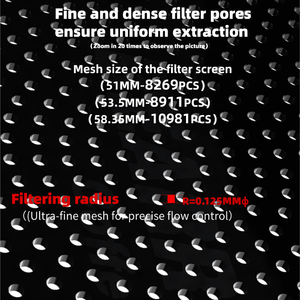 0.2MM 에스프레소 퍽 스크린 재사용 가능한 커피 필터 스크린 51/53/58mm 내열 메쉬 스크린 Portafilter 바리 스타 커피 도구 - Product Image 6