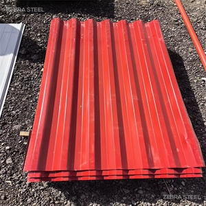 Lámina de Acero Corrugado Prepintada de Color Naranja, Calibre 14, para Techos - Product Image 6