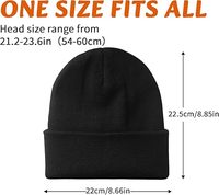 Gorro de Invierno Cálido con Forro de Satén y Logotipo Bordado Personalizado HKZB para Mujer y Hombre, Gorro Protector para el Cabello
