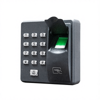 ZKT X7 Standalone Security Smart Fingerprint Scanner RFID Card Reader Fingerprint Door Lock Access Control System Cloud Storage
