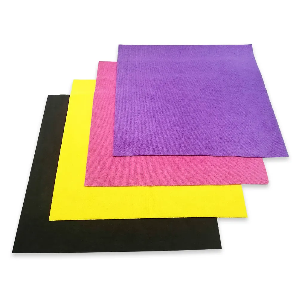 प्रीमियम उच्च गुणवत्ता सुखाने तौलिया 350gsm 40x40cm बहु कार्यात्मक सभी प्रयोजन microfiber सफाई तौलिया कपड़े धोने