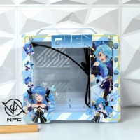 Meilleure vente 240mm MicroATX League of Legends Gwen tours d'ordinateur de jeu de dessin animé personnalisées avec fenêtre de panneau latéral