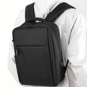Factory Custom <b>Computer</b> <b>Backpack</b> USB Anti-theft Features Waterproof Polyester Lining Air Cushion Belt Carrying System - Product Image 1