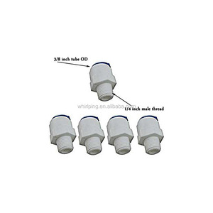 Straight 1/4&quot; Male Connector <strong>Quick</strong> <strong>Connect</strong> Parts Fitting Connection for Water <strong>Filters</strong> / Reverse Osmosis <strong>RO</strong> Systems - Product Image 4