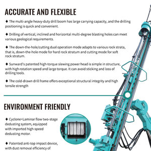 SWDE 30M Depth Rock Drilling Machine Hydraulic Rock <b>Drill</b> Rig Machine Cost-Effective Gasoline Rock <b>Drill</b> Machine - Product Image 4