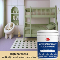 Peinture époxy auto-nivelante pour sols, sans solvant, haute brillance, revêtement époxy pour sols pour la maison, le salon, la chambre