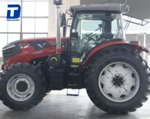 Mesin traktor 120hp daya tinggi 4*4 mesin traktor mesin diesel Tiongkok pertanian