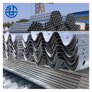 גדר מעקה כביש רכבת מיוצר במהירות משלוח q235 חם טבל מחסום התרסקות גלוון - Product Image 3