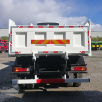 Camion moyen Foton 2024 4x2 Petit camion à benne basculante de 10 tonnes 15 tonnes 6 roues