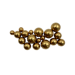 Чистые медные анодные сферы 0,5-60 мм сплошные полые латунные шарики с резьбовым подшипником для шлифовальной промышленности - Product Image 4