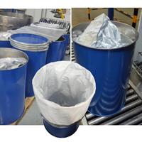 Sac en aluminium épais et flexible à fond rond, doublé, thermosoudé, anti-fuite, avec impression sérigraphique pour l'emballage de liquides chimiques