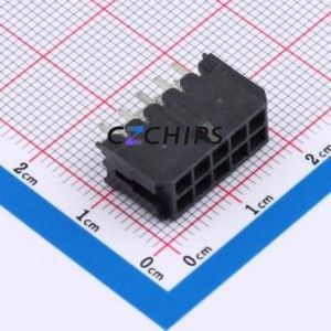 ZX-MX3.0-2-5PZZ Wire-to-Board Pin Header Through hole Component (THT),P=3mm Connector 2x5P 3mm Through Hole Micro-Fit (MX 3.0) - Product Image 1