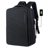 Sac à dos pour homme personnalisé, grande capacité, affaires, 17 pouces, sac à dos pour le travail et les études, sac à dos pour ordinateur portable pour homme