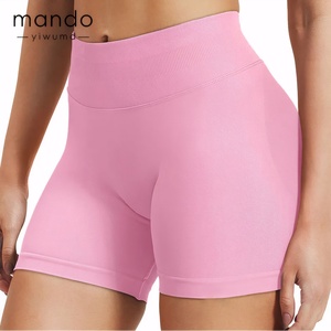 Pantalones cortos de compresión para correr de cintura alta para mujer, transpirables, sin costuras, ajustados, disponibles, XL pequeña, de una sola pieza - Product Image 2