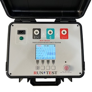 Testador de Resistência de Isolação de Alta Tensão Portátil Meg <span class=keywords><strong>Ohmmeter</strong></span> 5kv 1 Ano de Garantia Eletrônico RUN para RUN-IR526 - Product Image 5