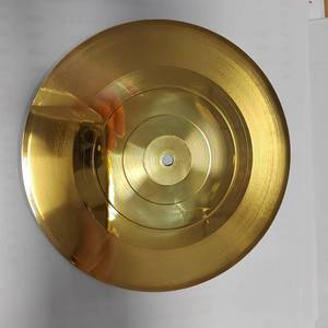 Disque vinyle or ou argent avec étiquette centrale personnalisée dans <span class=keywords><strong>un</strong></span> cadre photo en alliage d'aluminium pour décoration murale - Product Image 1
