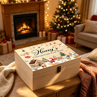 Boîte à souvenirs pour enfant sur le thème des animaux, personnalisable, cadeau de mariage personnalisé, boîte de rangement S/M/L/XL, couvercle en bois de pin naturel