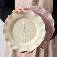 Service de table Joy, service de table moderne, service de table chou, service de table en porcelaine colorée