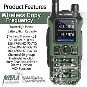 Transmisor Profesional Walkie Talkie Portátil Negro Baofeng Uv-21pro Programable por PC con Reducción de Ruido Inalámbrico de Largo Alcance - Product Image 2