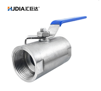 Válvula de Bola con Brida de 2 Piezas ASME B16.34 |   OEM de Alta Temperatura |   Válvula Miniatura de Gas NPS de 1/4 a 2 Pulgadas NPT/BSP con Orificio Reducido