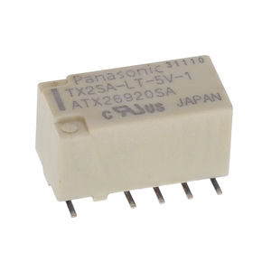 TX2SA-LT-5V-1 RELAY TELECOM DPDT 1A 5V <b>Specially</b> Designed for Signal Relays, Up to 2 Amps Relays - Product Image 1