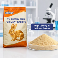 Prémélange à 5 % pour lapins de chair - Formule nutritionnelle complète avec vitamines et minéraux essentiels, service OEM professionnel