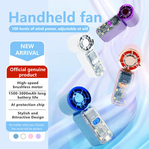 Nuevo Ventilador Turbo Mini Portátil 2026 con Luz, Recargable por USB, para Auto, de Alta Velocidad, Batería de Larga Duración de 1500mAh - Product Image 6