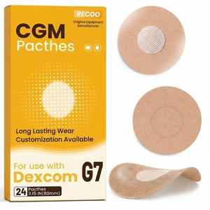 24 Pezzi Cerotti Adesivi a Lunga Durata per CGM, Adesivi per Monitor Glucosio Delicati sulla Pelle, Overpatch per G7 Certificati CE Medicali - Product Image 1