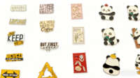 Broche personnalisée en forme de cheval, badge métallique mignon et festif pour fixer les pinces à vêtements, badge personnalisable