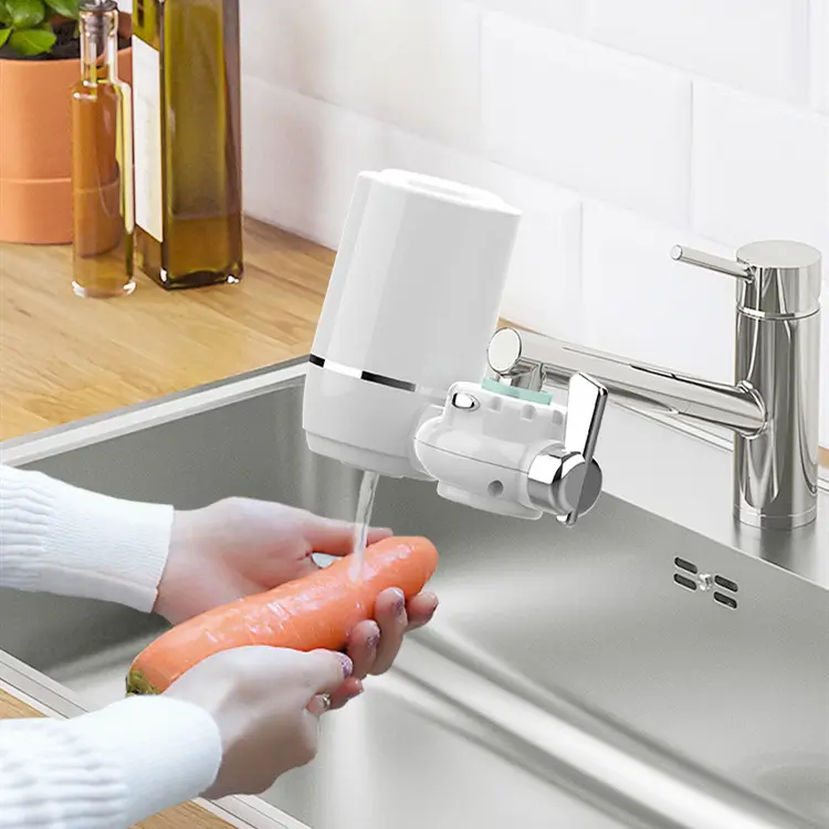 Active Carbon + Ceramic Coconut Tap Water purifier Splash filter faucet purificador de agua filtros de agua