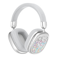 Nouveau Casque Sans Fil Supra-Auriculaire Créatif à Effet Sable Mouvant 2026 avec Réduction de Bruit de Haute Qualité et Autonomie Ultra-Longue pour Téléphone Mobile (Bluetooth 5.3)