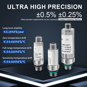 Cảm biến áp suất nhỏ 4-20mA thép không gỉ máy phát áp lực đầu dò - Product Image 4