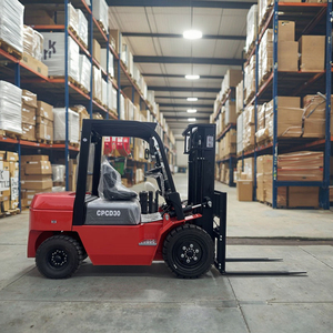 מלגזה הידראולית Hot Selling Handavos עם תורן תלת-שלבי, 3 טון, מנוע דיזל יפני, דגם Q-CPCD30, גובה הרמה מקסימלי 3000 מ\\\"מ - Product Image 3