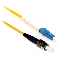 Kabel Jumper serat optik Mode tunggal LC-FC terbaik kabel Patch lapis baja untuk solusi FTTX/FTTH TCP WiFi 3G jaringan GPRS