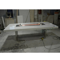 Table de réunion de petite taille pour bureau, salle de réunion, 10, 12 ou 14 places