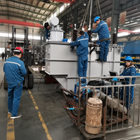 Transformateur de puissance à bain d'huile PENGTAI 35 kV, triphasé, entièrement scellé, ONAN/ONAF Yd11/YNd11, 50/60 Hz, transformateur de sous-poste, direct usine