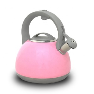 Grands théières en acier inoxydable de grande qualité, multicolores, logo personnalisé en gros, 2,0 L/2,5 L/3 L, écologiques, compatibles avec l'induction au gaz - Product Image 3
