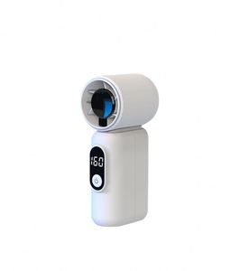 Custom Logo <b>Mini</b> Handheld Usb Type-C Rechargeable Brushless Motor Foldable Wearable Outdoor Use Portable Cooling Fan - Product Image 6