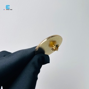 <span class=keywords><strong>Tarjeta</strong></span> NFC Redonda <span class=keywords><strong>de</strong></span> Metal, Etiqueta NFC en Blanco Anti-Metal RFID para Identificación <span class=keywords><strong>de</strong></span> Empleados, Tarjetas <span class=keywords><strong>de</strong></span> Visita, Regalos y Recuerdos - Product Image 5