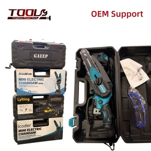 Nouvelle scie électrique <span class=keywords><strong>mini</strong></span> lithium-ion de 8 pouces de qualité industrielle, <span class=keywords><strong>à</strong></span> moteur sans balais, personnalisable OEM, idéale pour l'usage domestique et le jardinage - Product Image 3