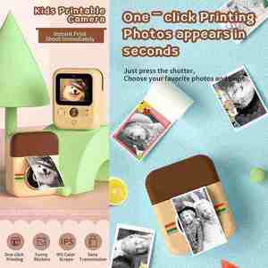 กล้องดิจิตอลของเล่นสำหรับเด็ก คุณภาพสูง ทนทาน ปลอดภัย ใช้งานได้ทุกวัน ความคมชัดสูง สนุกสนานและเสริมสร้างการเรียนรู้ ขายดี - Product Image 5