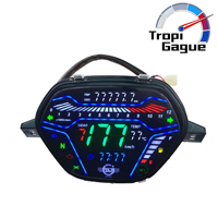 Untuk Honda CX DX Wave100 Class1 Ori Tokyoda DIGITAL METER Alpha Meter Generasi Kedua Meter Digital Alpha Odometer Tachometer